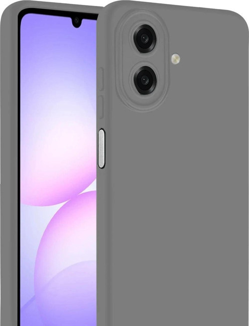 Samsung Galaxy A07 First Silikon - Gri-(5796)