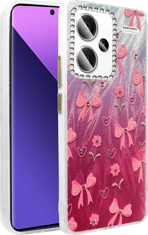 Xiaomi Redmi Note 13 Pro Plus Kılıf Blade Aynalı Desenli Kapak - Desen 3-(5796)