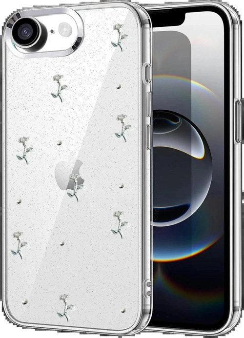 Apple iPhone 16E Fiyonk Desenli Kapak - Desen 7-(5796)