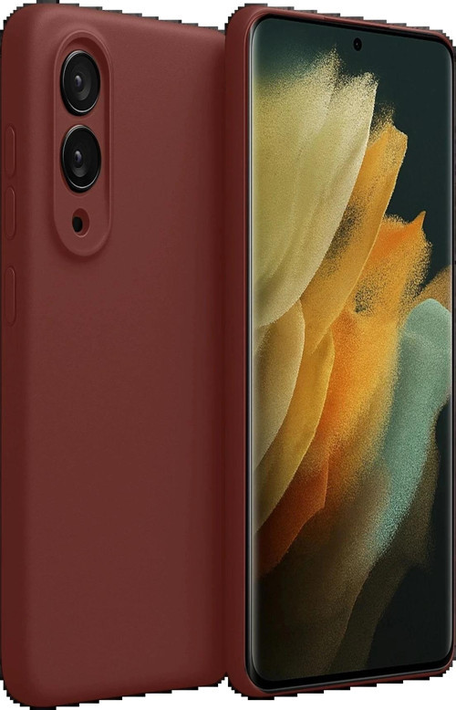 Samsung Galaxy S25 Edge First Silikon - Bordo-(5796)
