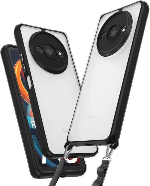 Xiaomi Redmi A3 4G Kılıf Penta Silikon Kılıf - Siyah-(5796)