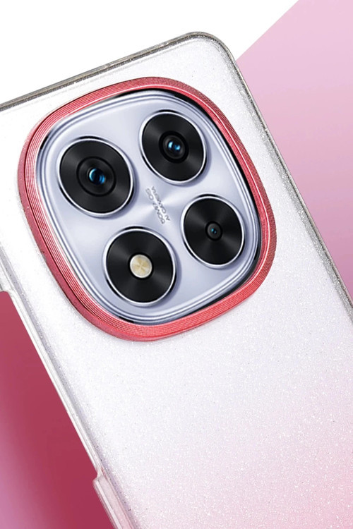 Xiaomi Redmi Note 14 Pro Plus Glossy Kapak - Pembe-(5796)
