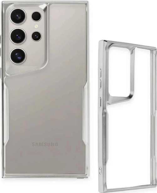 Samsung Galaxy S25 Ultra Kılıf Boyi Silikon Kapak - Lacivert-(5796)