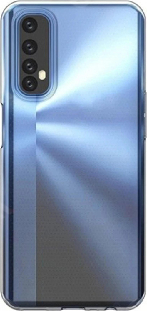 Realme 7 Kılıf Lüx Şeffaf Silikon-(5796)