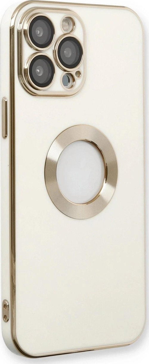iPhone 13 Pro Kılıf Store Silikon - Beyaz-(5796)