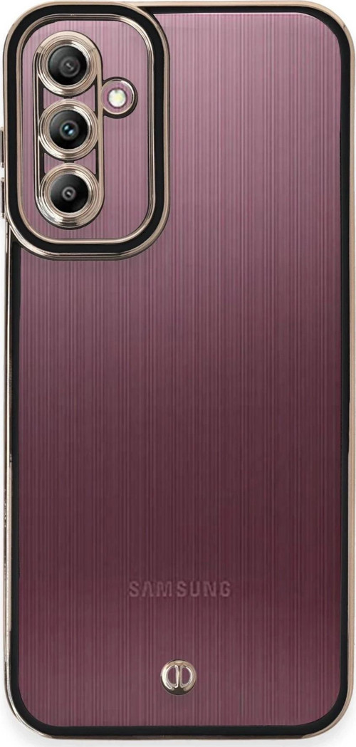 Samsung Galaxy A14 4G Kılıf Liva Lens Silikon - Siyah-(5796)