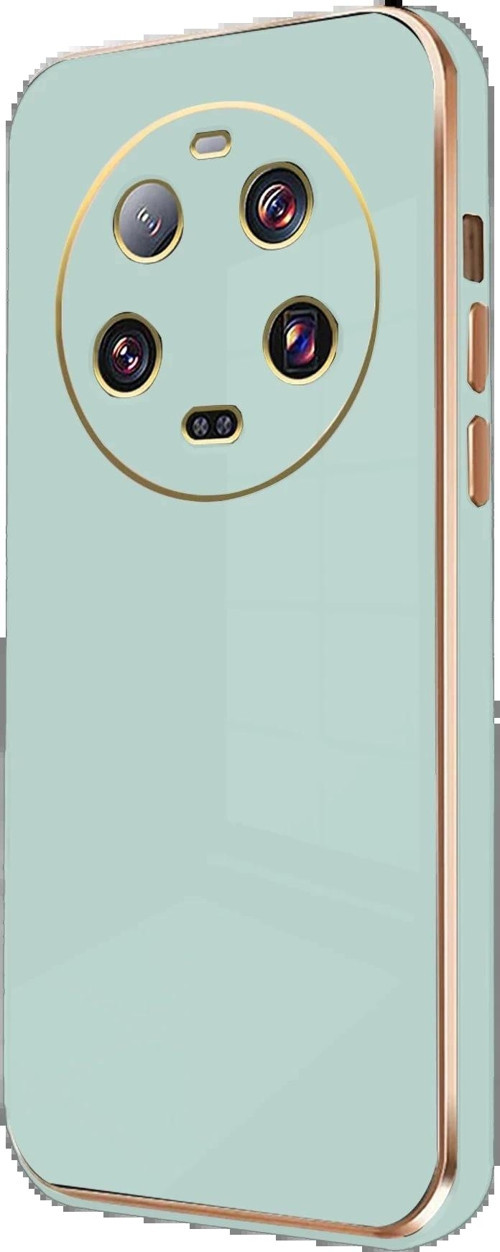 Xiaomi Mi 14 Ultra Kılıf Volet Silikon - Açık Yeşil-(5796)