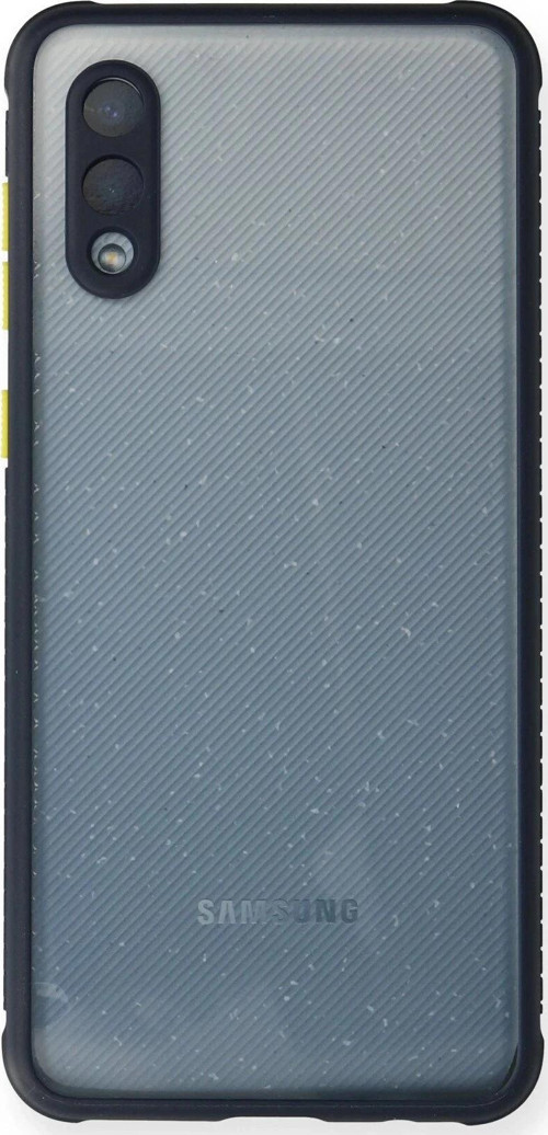 Samsung Galaxy A02 Kılıf Miami Şeffaf Silikon - Lacivert-(5796)