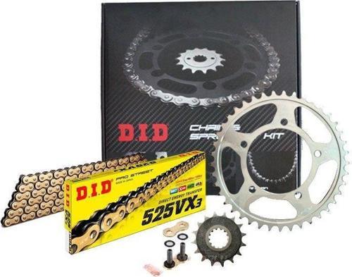 -Jt 2009-2018 BMW S 1000 RR Uyumlu Zincir Dişli Set Gold Renk