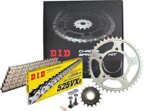 -Jt 2009-2018 BMW S 1000 RR Uyumlu Zincir Dişli Set Silver(Gümüş) Renk