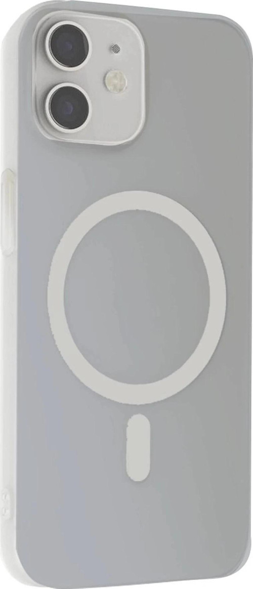 iPhone 11 Tuna PC Slim Magsafe Kapak - Şeffaf-(5796)