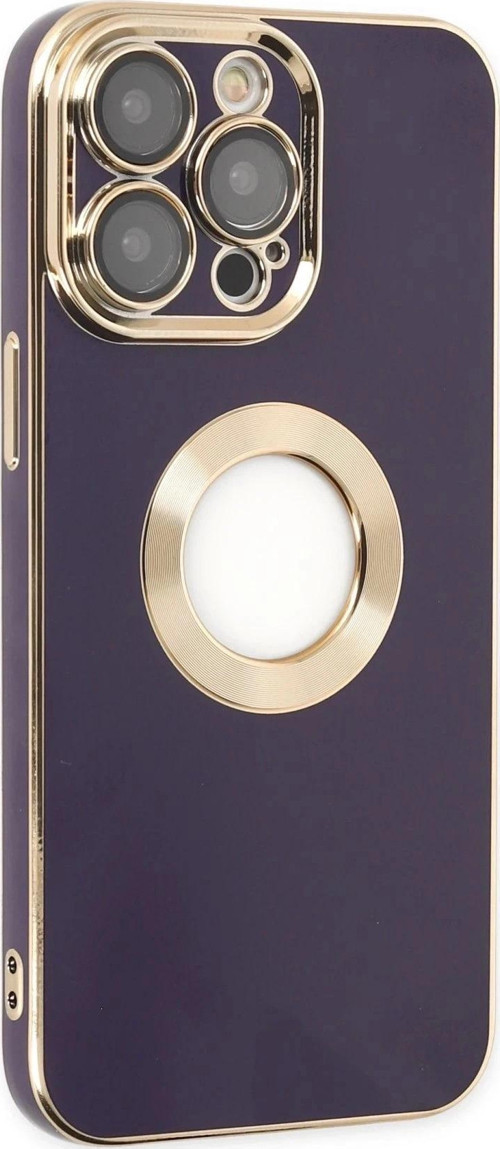iPhone 14 Pro Kılıf Store Silikon - Derin Mor-(5796)