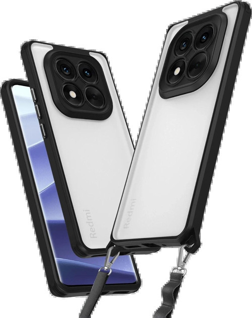 Xiaomi Redmi Note 14 Pro 5G Kılıf Penta Silikon Kılıf - Siyah-(5796)