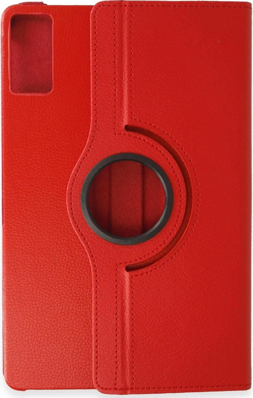 Xiaomi Redmi Pad SE Kılıf 360 Tablet Deri Kılıf - Kırmızı-(5796)