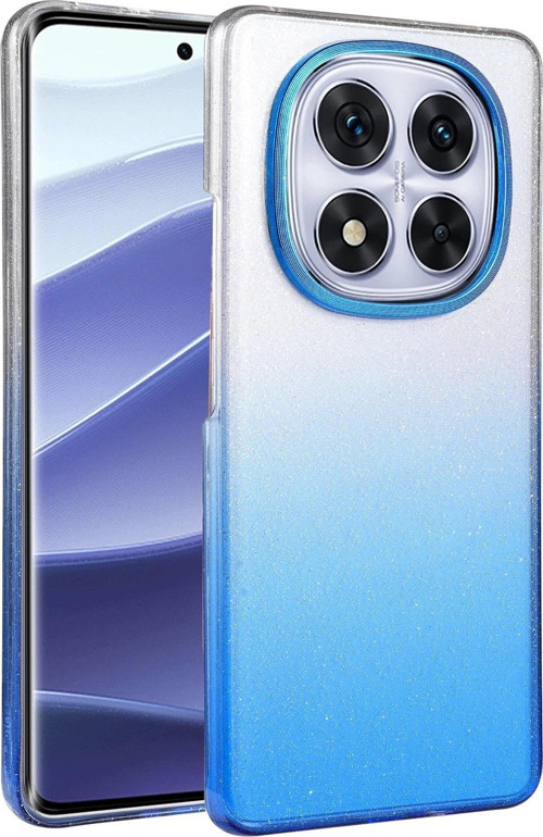 Xiaomi Redmi Note 14 Pro 4G Glossy Kapak - Mavi-(5796)