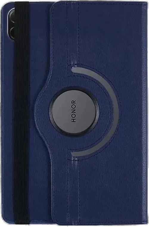 Huawei Honor Pad X8A Kılıf 360 Tablet Deri Kılıf - Lacivert-(5796)