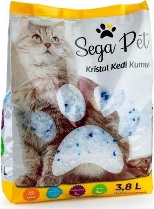 Segapet Kristal Kedi Kumu 3,8 L