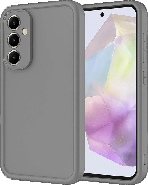Samsung Galaxy A16 5G Kılıf Viera Silikon - Gri-(5796)