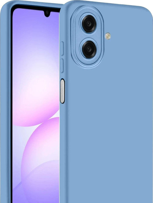Samsung Galaxy A07 First Silikon - Mavi-(5796)