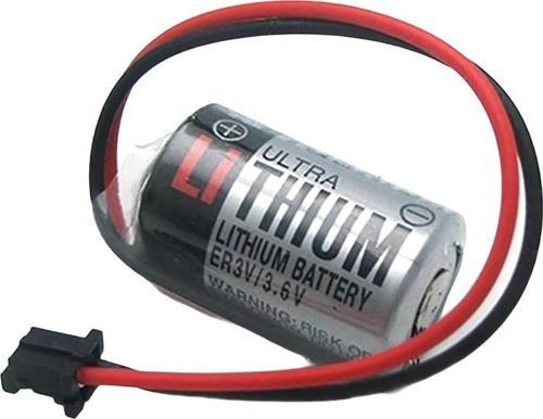 ER3V 3.6V 1/2AA Size Lithium Pil - Siyah Soket