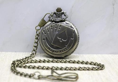 Oyun Kartı Köstekli Saat Alk3876