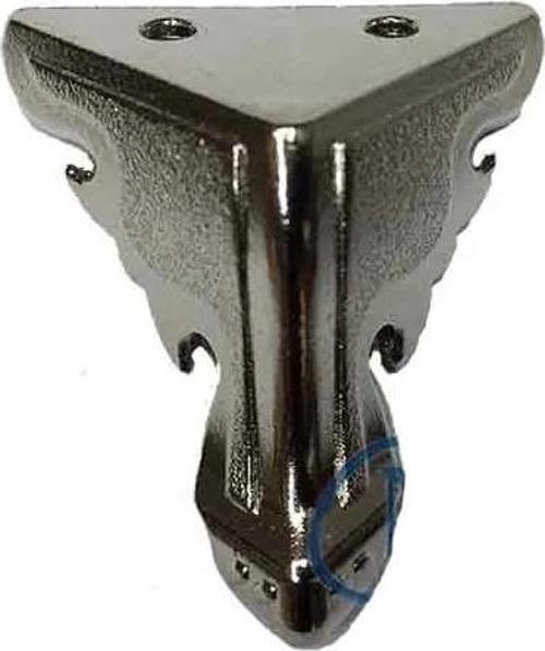 Kelebek Ahşap, Mdf, Sunta Sandık Ayağı, Kutu Ayak 2,5 Cm - Nikel