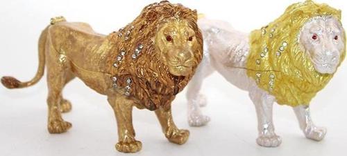 Swarovski Taşlı Tekli Aslan