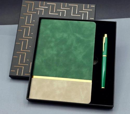 Soft Tarihsiz Deri Defter Kalem