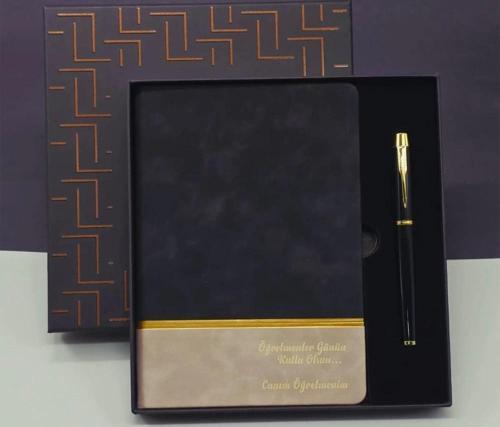 Öğretmenler Günü Hediyesi - Defter - Kalem Seti