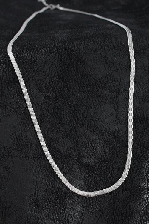 BFS 316L Çelik Klasik İtalyan Zincir Model Gümüş Renk Erkek Kolye