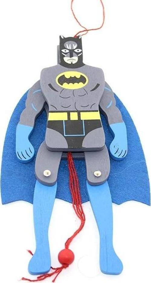 Ahşap Sallanan Batman Figürü
