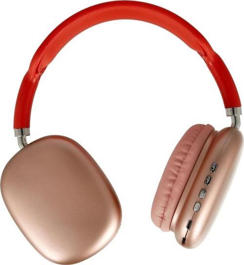 KR Max BT Kablosuz Kulaklık - Kırmızı-(5796)