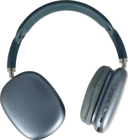 KR Max BT Kablosuz Kulaklık - Mavi-(5796)