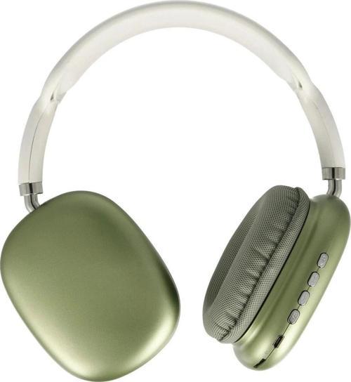 KR Max BT Kablosuz Kulaklık - Yeşil-(5796)