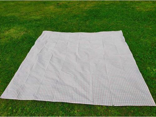 Pembe Pötikare Örtü Tekli - 170* 170 Piknik Seti Için