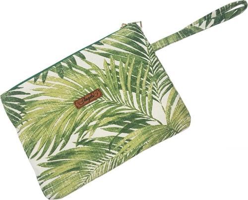 Yeşil Palmiyeler Portföy Çanta Clutch Çantayeşil Palmiyeler