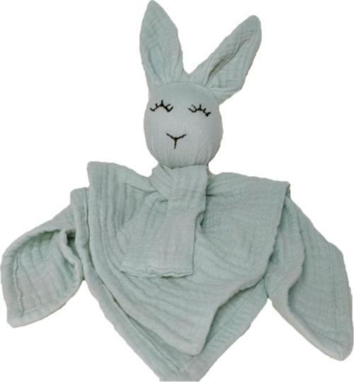Mint Yeşili Uyku Arkadaşı Tavşancık