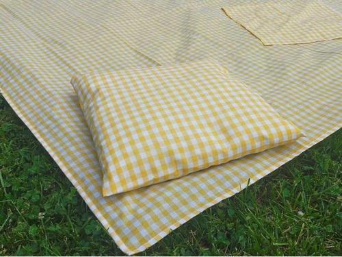 Sarı Pötikare  Masa Örtüsü