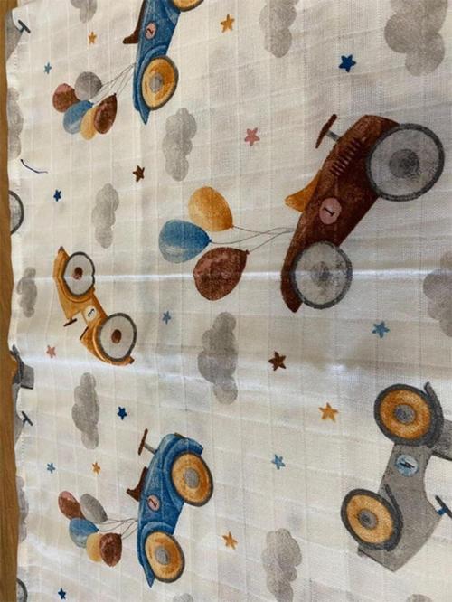 Müslin Örtü Arabalar 110*110