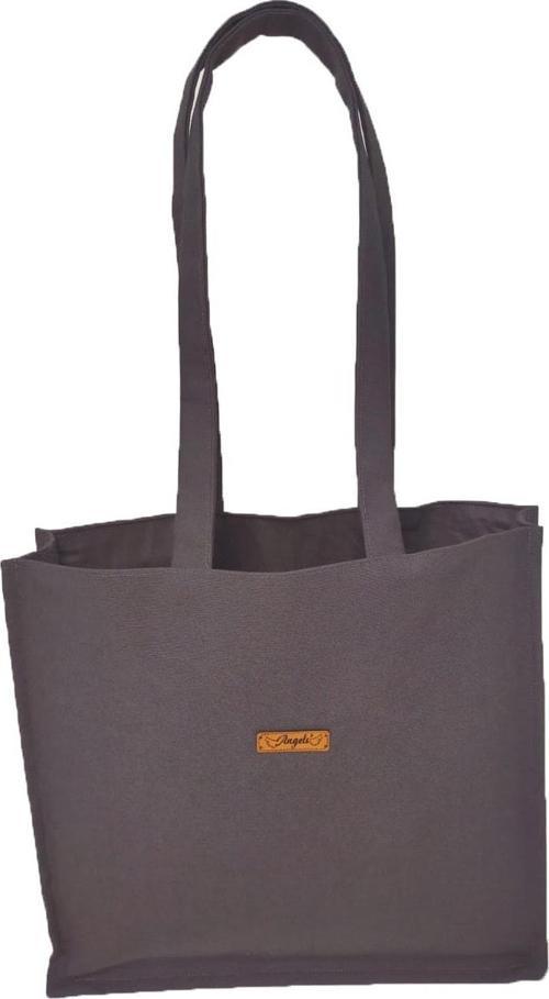 Kanvas Antrasit Kol Çantası