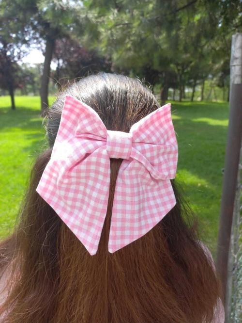 Büyük Boy Lastikli Pembe Pitikare Fiyonk Toka 10 'Lu