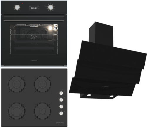 Ankastre Set (BO O6555C DB + BH P6144C B + CH S6532C BB)