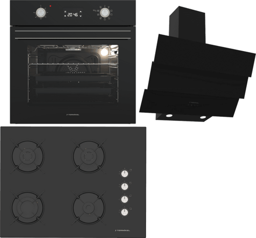 Ankastre Set (BO O6555C DB + BH P7144C B + CH S6532C BB)