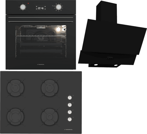 Ankastre Set (BO O6555C DB + BH P7144C B + CH C6532C BB)