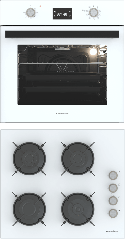 Ankastre Set (BO O6555C W + BH P6144C W)