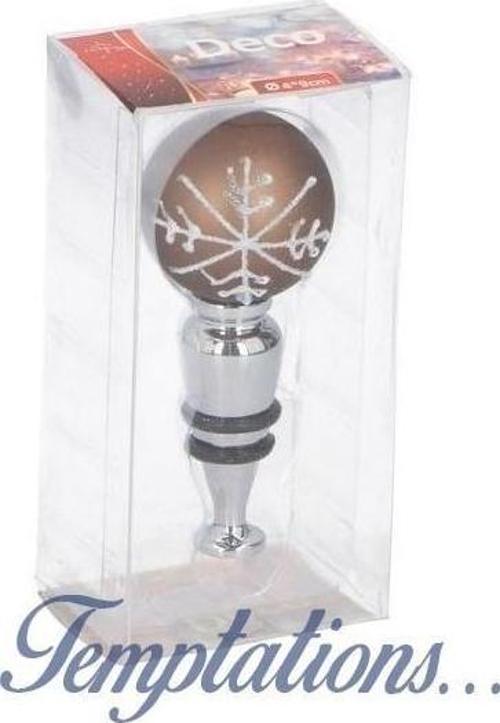 Noel şapkası figürlü şişe kapağı-k.rengi