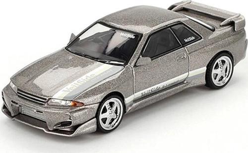 BFS Mini GT 1/64 Nissan Skyline GT-R(R32) Veilside Combat C-I Veilside Combat Grey - Blister Paket