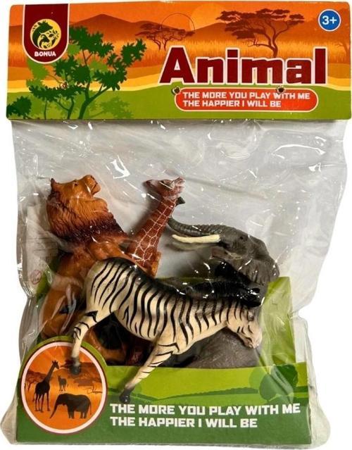 BFS Pvc Pakette Dörtlü Vahşi Hayvanlar