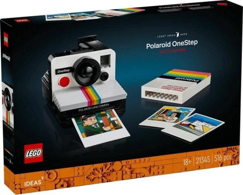 BFS 21345 ® ideas Polaroid OneStep SX-70 Kamera 516 parça +18 yaş