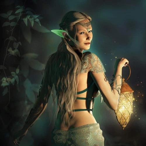 BFS   Karanlıkta Yanan Fosforlu Lateks Elf Kulağı 1 Çift 10x5 cm